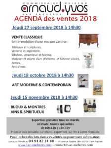 Var enchères commissaire priseur