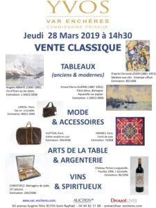 Var enchères commissaire priseur